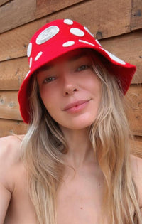 Amanita Magic Sauna Hat
